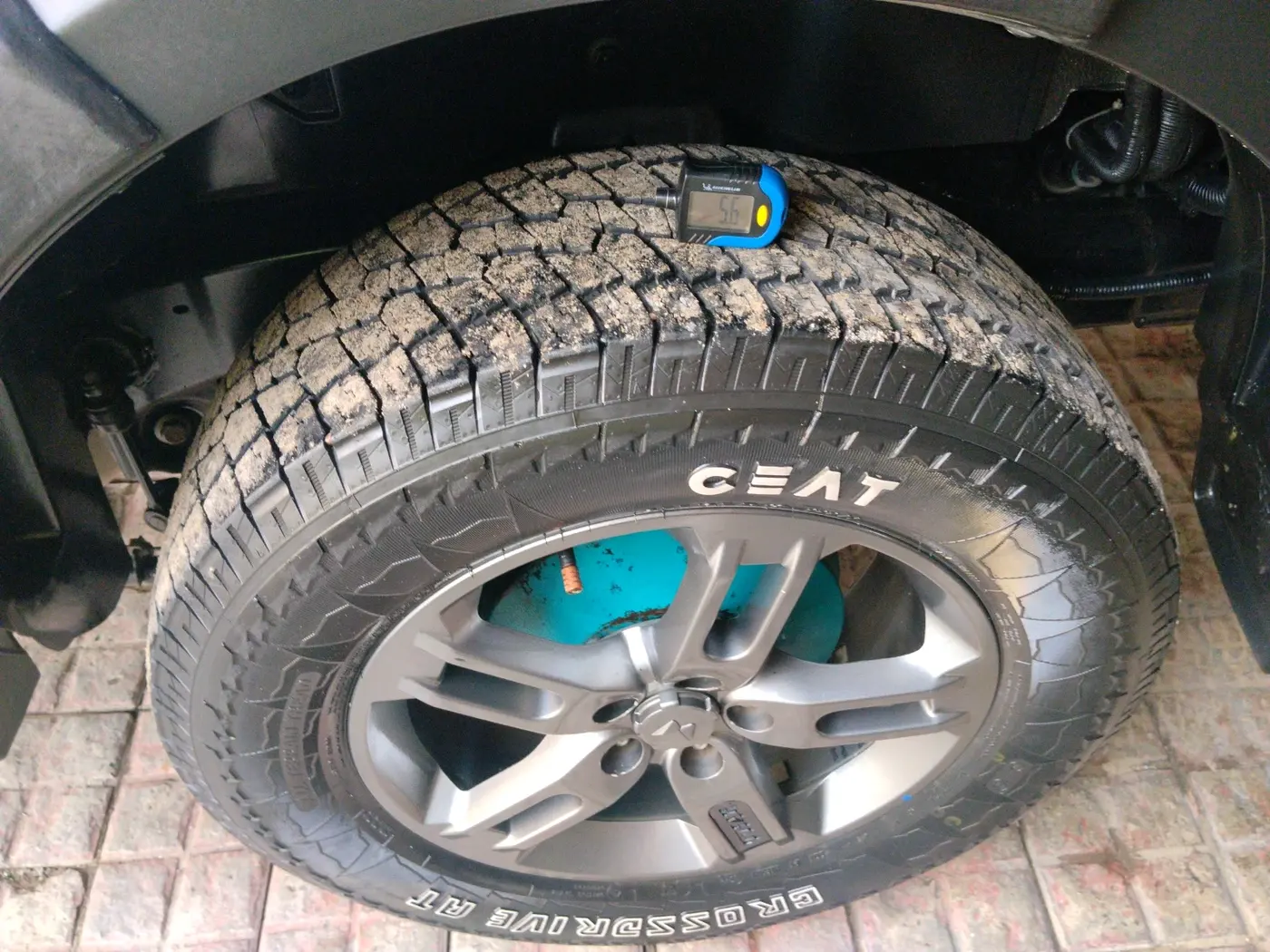2022 Mahindra Thar LX HARD TOP 4WD MT, Diesel, Manual, 40,520 km, tyre