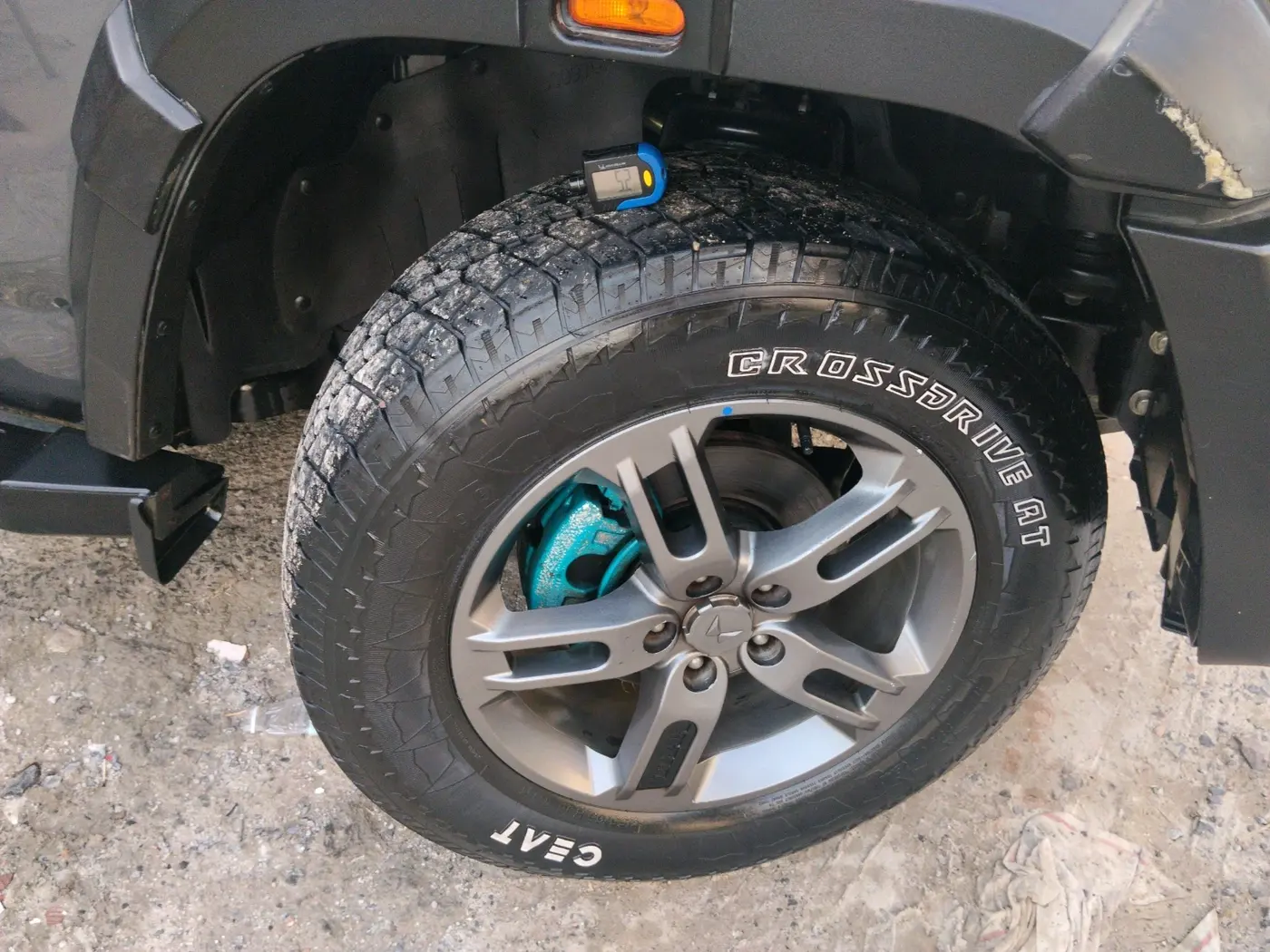 2022 Mahindra Thar LX HARD TOP 4WD MT, Diesel, Manual, 40,520 km, tyre
