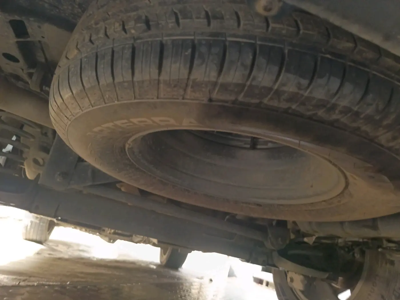 2021 Tata Safari XZA PLUS 6S, Diesel, Automatic, 99,160 km, tyre