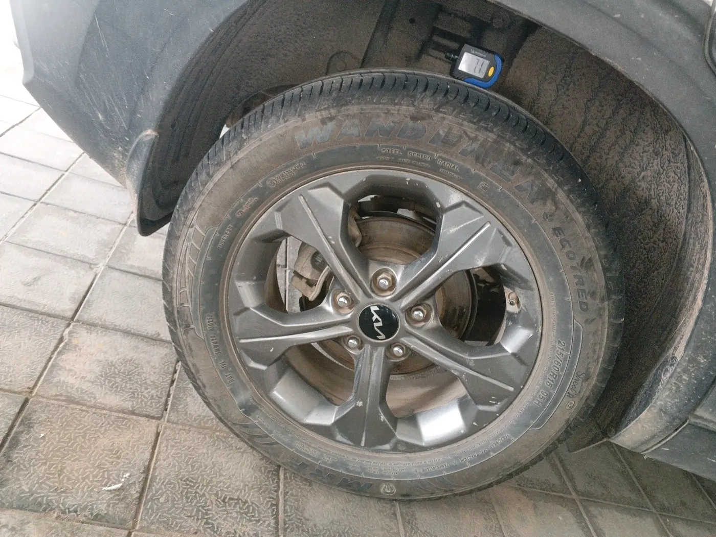 2021 KIA SELTOS HTK PLUS AT 1.5 DIESEL, Diesel, Automatic, 83,231 km, tyre