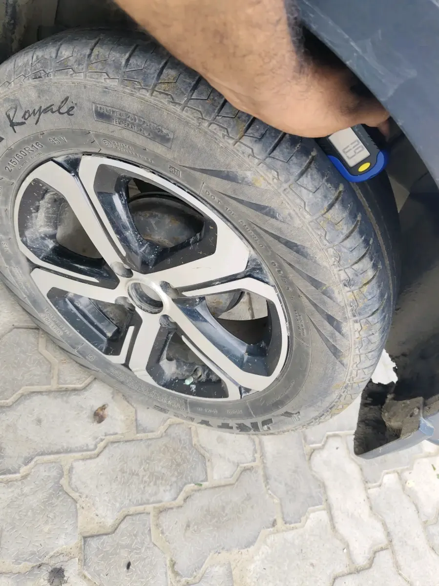 2022 Tata NEXON XZA PLUS DIESEL, Diesel, Automatic, 93,975 km, tyre
