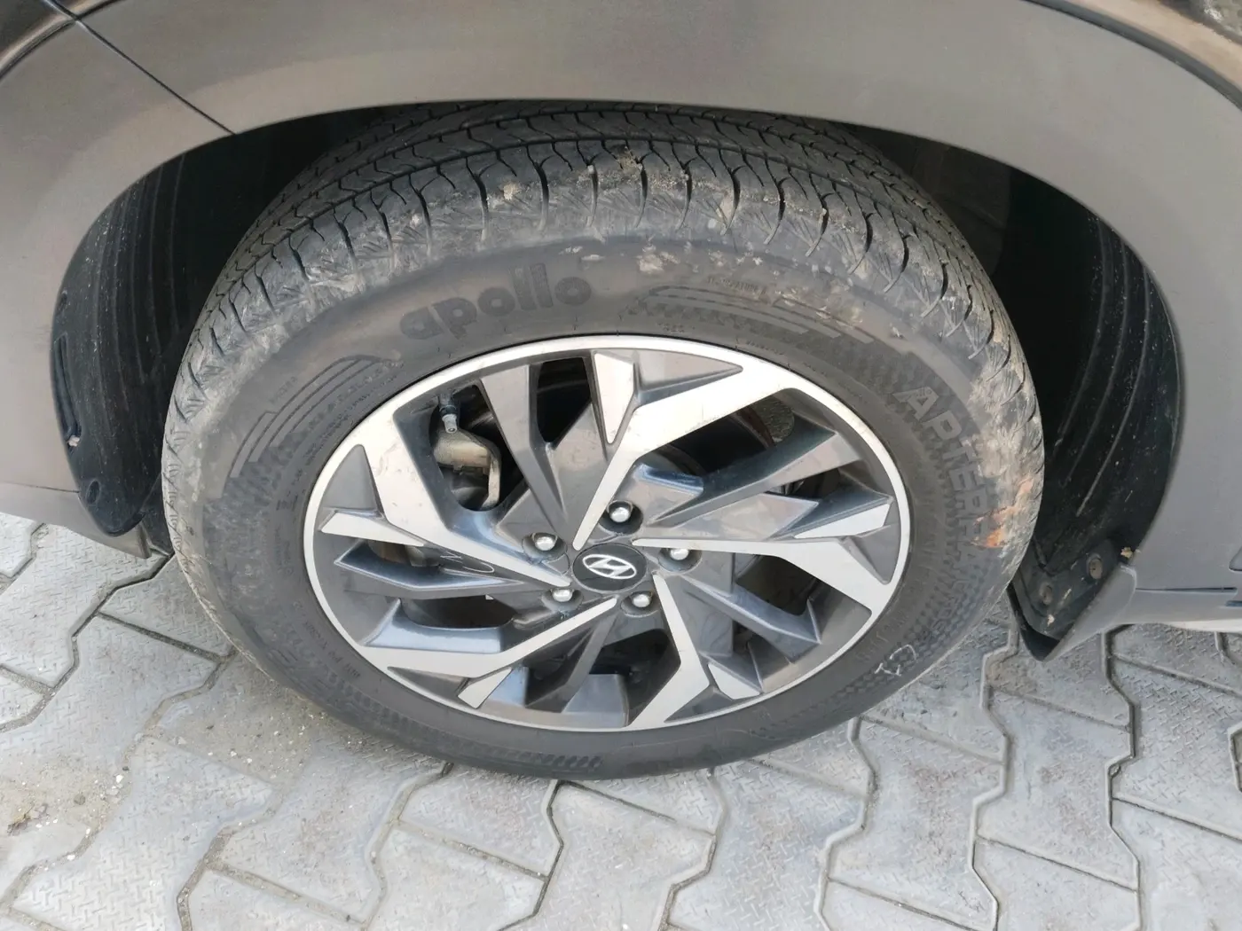2021 Hyundai Creta SX (O) AT 1.5 DIESEL, Diesel, Automatic, 64,562 km, tyre
