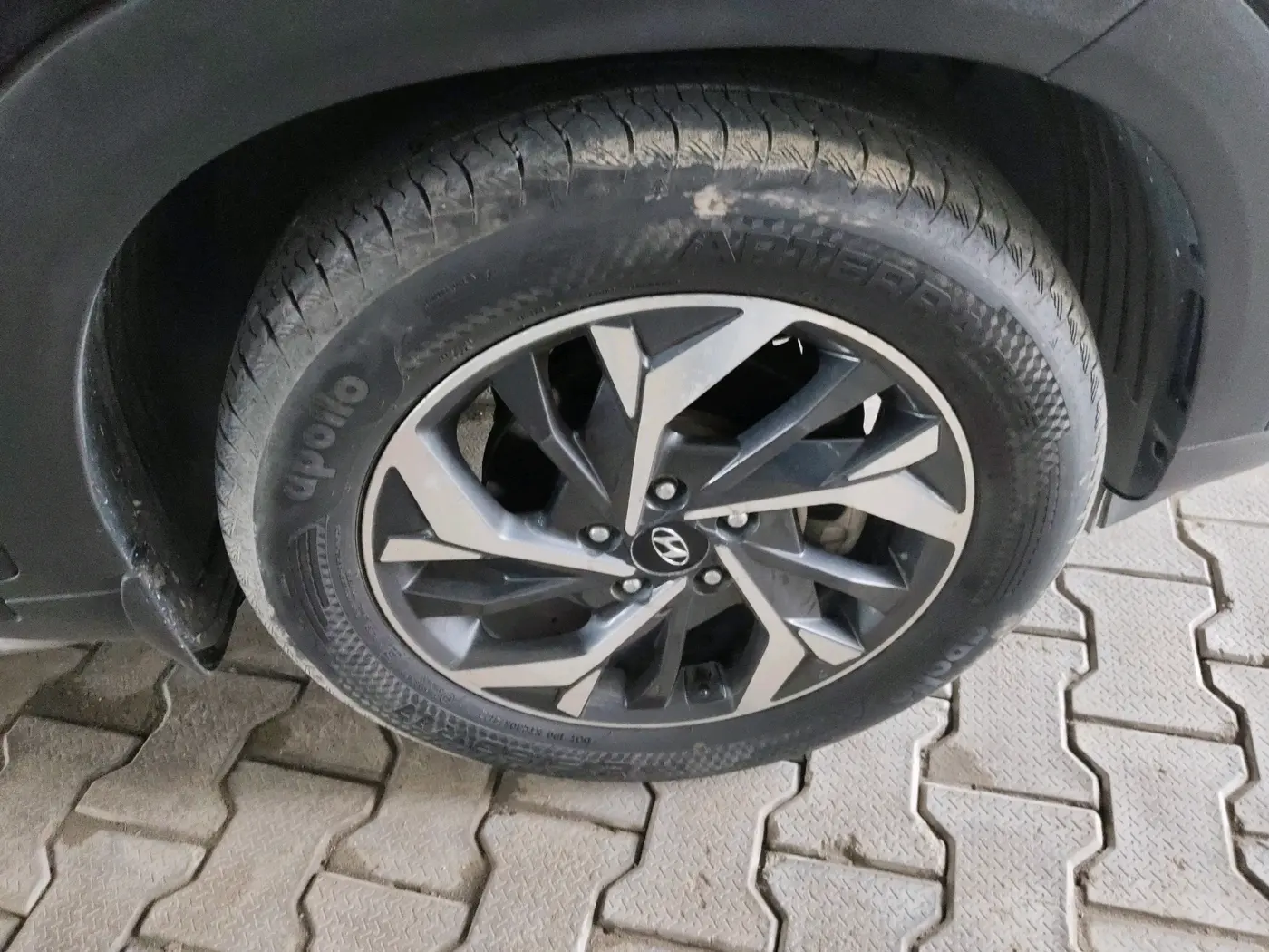 2021 Hyundai Creta SX (O) AT 1.5 DIESEL, Diesel, Automatic, 64,562 km, tyre