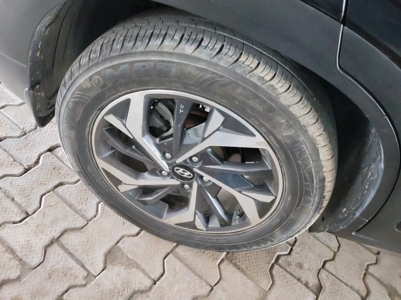 2021 Hyundai Creta SX (O) AT 1.5 DIESEL, Diesel, Automatic, 64,562 km, tyre