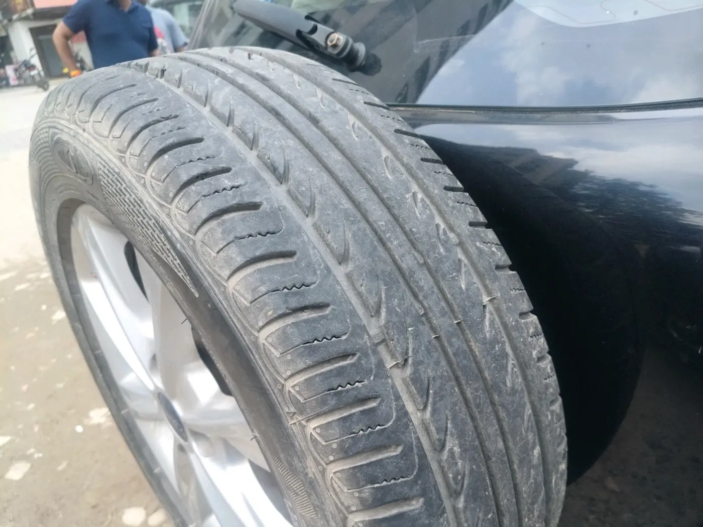 2019 Ford Ecosport TITANIUM 1.5L PETROL, CNG, Manual, 71,675 km, tyre