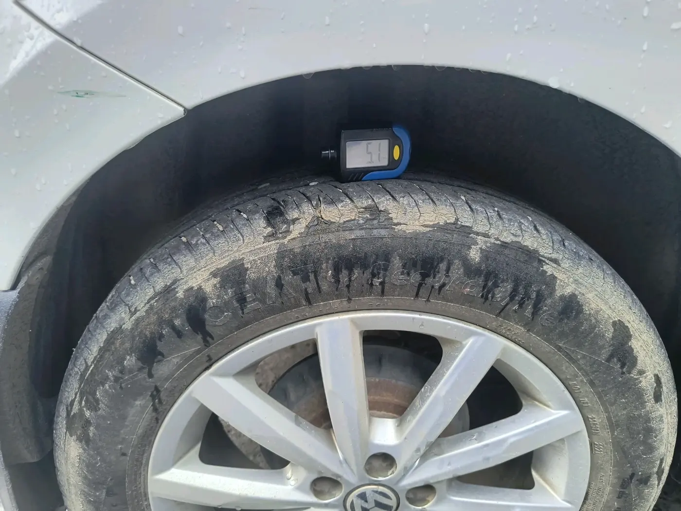 2018 Volkswagen Polo GT TSI AT, Petrol, Automatic, 78,829 km, tyre