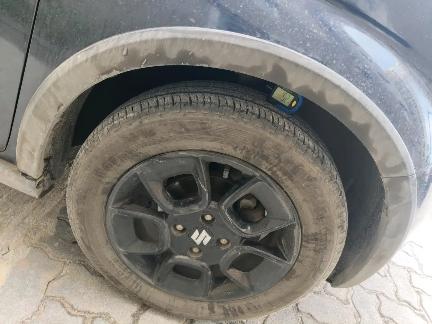 2022 Maruti IGNIS ALPHA 1.2, Petrol, Manual, 17,909 km, tyre