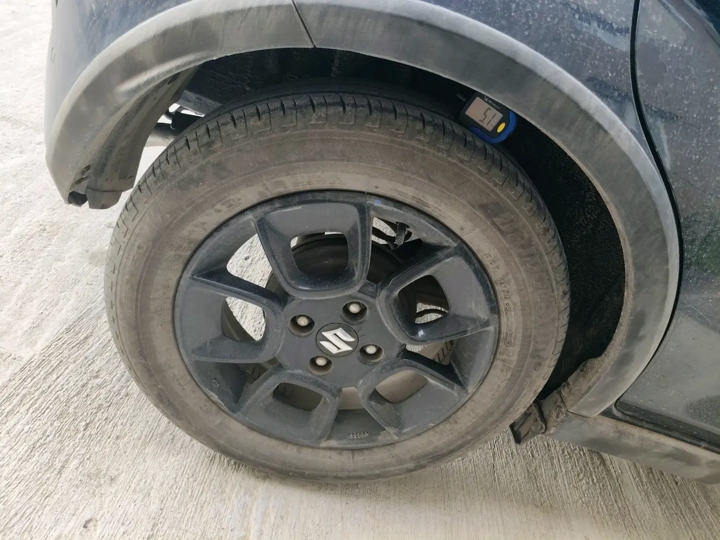 2022 Maruti IGNIS ALPHA 1.2, Petrol, Manual, 17,909 km, tyre