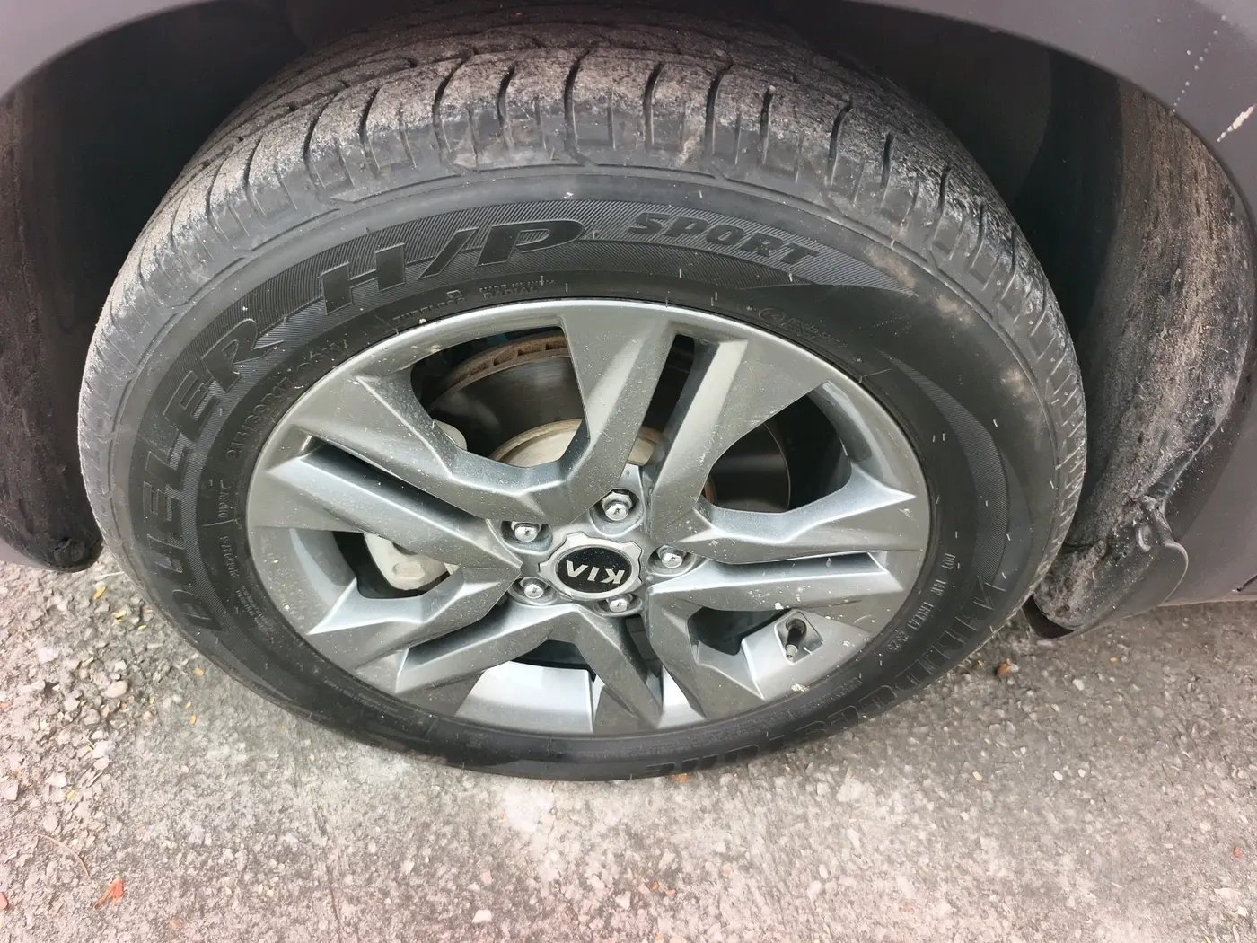 2020 KIA SELTOS HTX 1.5 PETROL, Petrol, Manual, 70,895 km, tyre