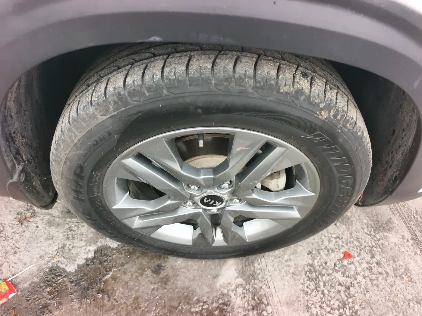 2020 KIA SELTOS HTX 1.5 PETROL, Petrol, Manual, 70,895 km, tyre
