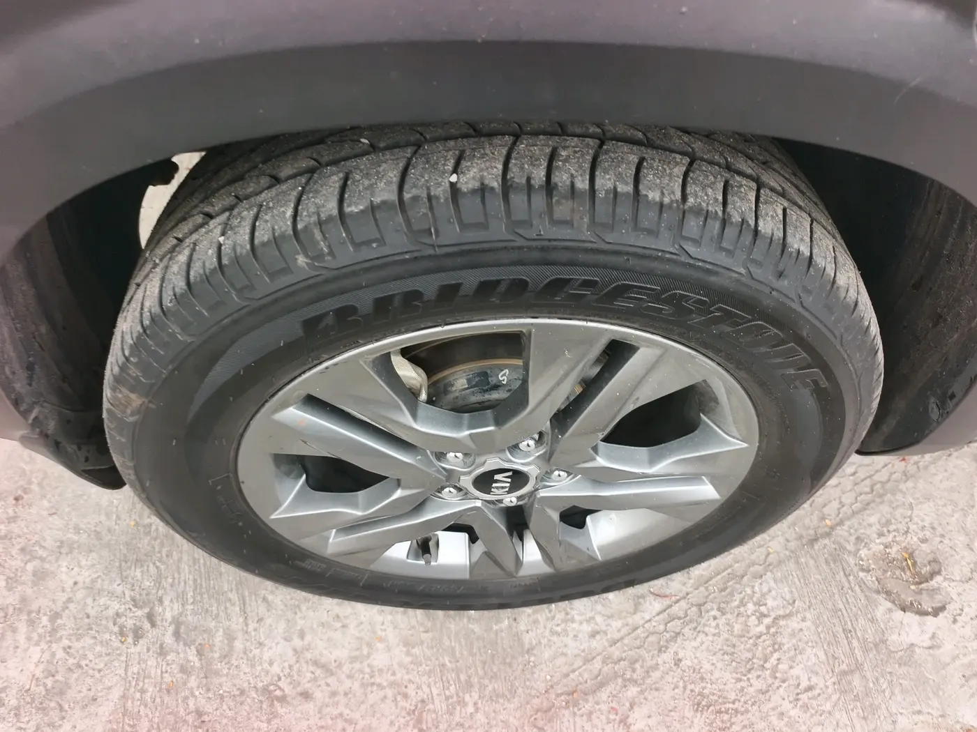 2020 KIA SELTOS HTX 1.5 PETROL, Petrol, Manual, 70,895 km, tyre