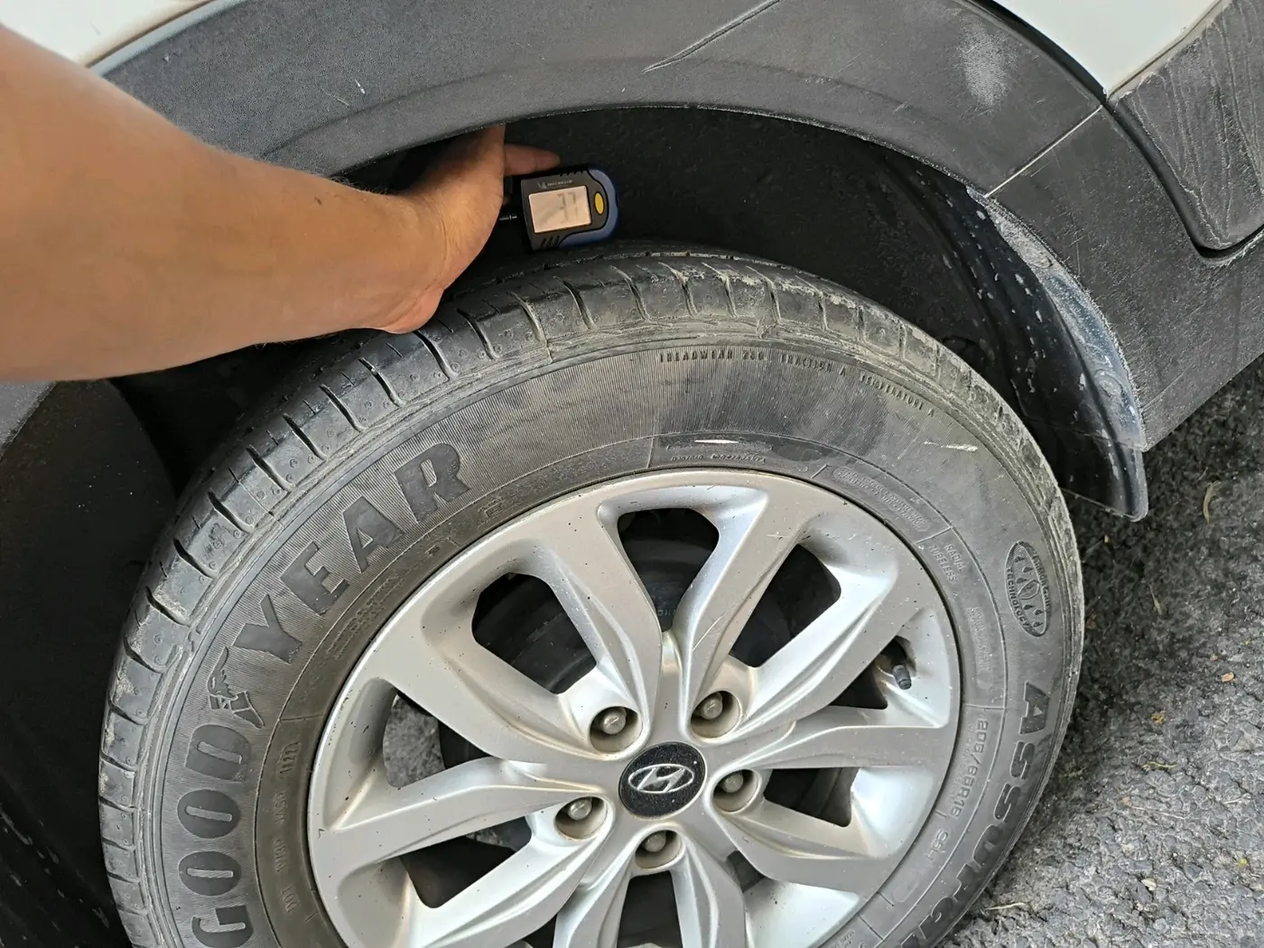 2018 Hyundai Creta S 1.4 DIESEL, Diesel, Manual, 1,18,823 km, tyre