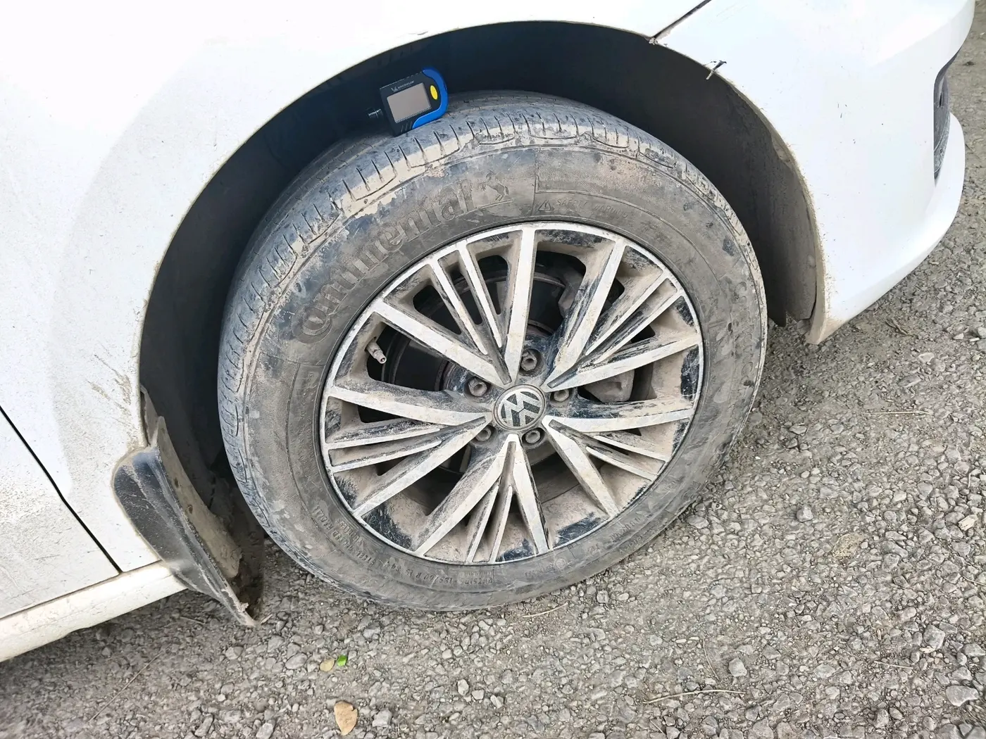 2019 Volkswagen Vento HIGHLINE 1.6 MPI, Petrol, Manual, 78,759 km, tyre