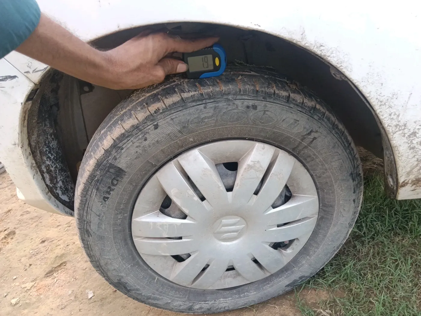 2015 Maruti Alto 800 VXI, Petrol, Manual, 63,436 km, tyre