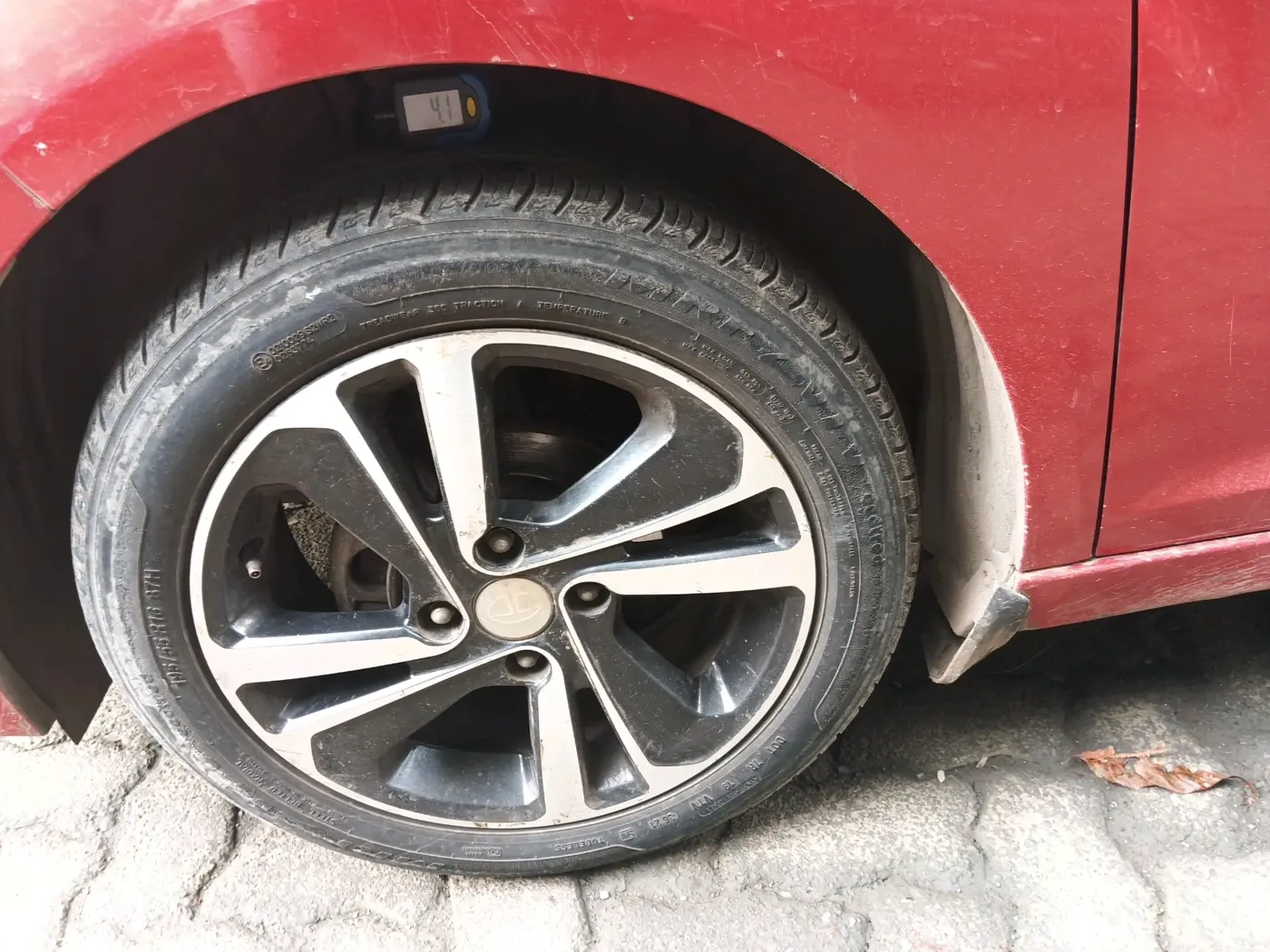 2021 Tata ALTROZ XZ PLUS I-TURBO PETROL, Petrol, Manual, 65,335 km, tyre
