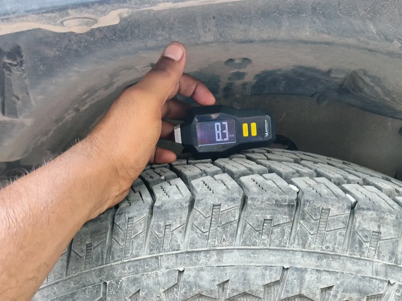 2023 Mahindra Thar LX P 2WD AT HT, Petrol, Automatic, 35,856 km, tyre