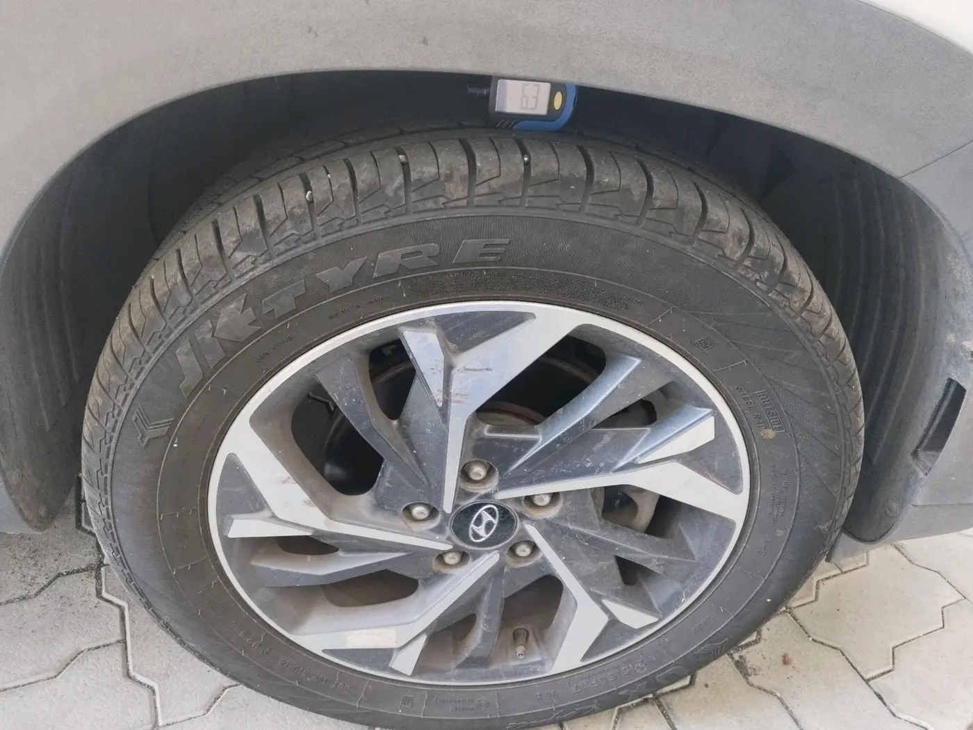 2023 Hyundai Creta SX (O) IVT 1.5 PETROL, Petrol, Automatic, 81,001 km, tyre