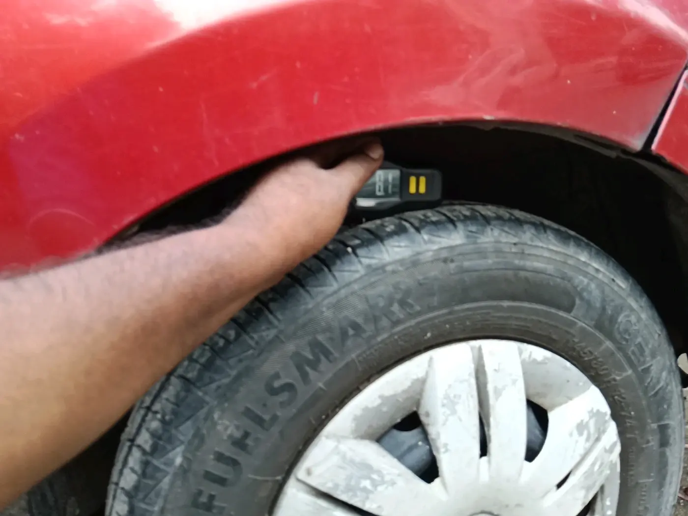 2013 Maruti Alto 800 LXI, Petrol, Manual, 55,118 km, tyre