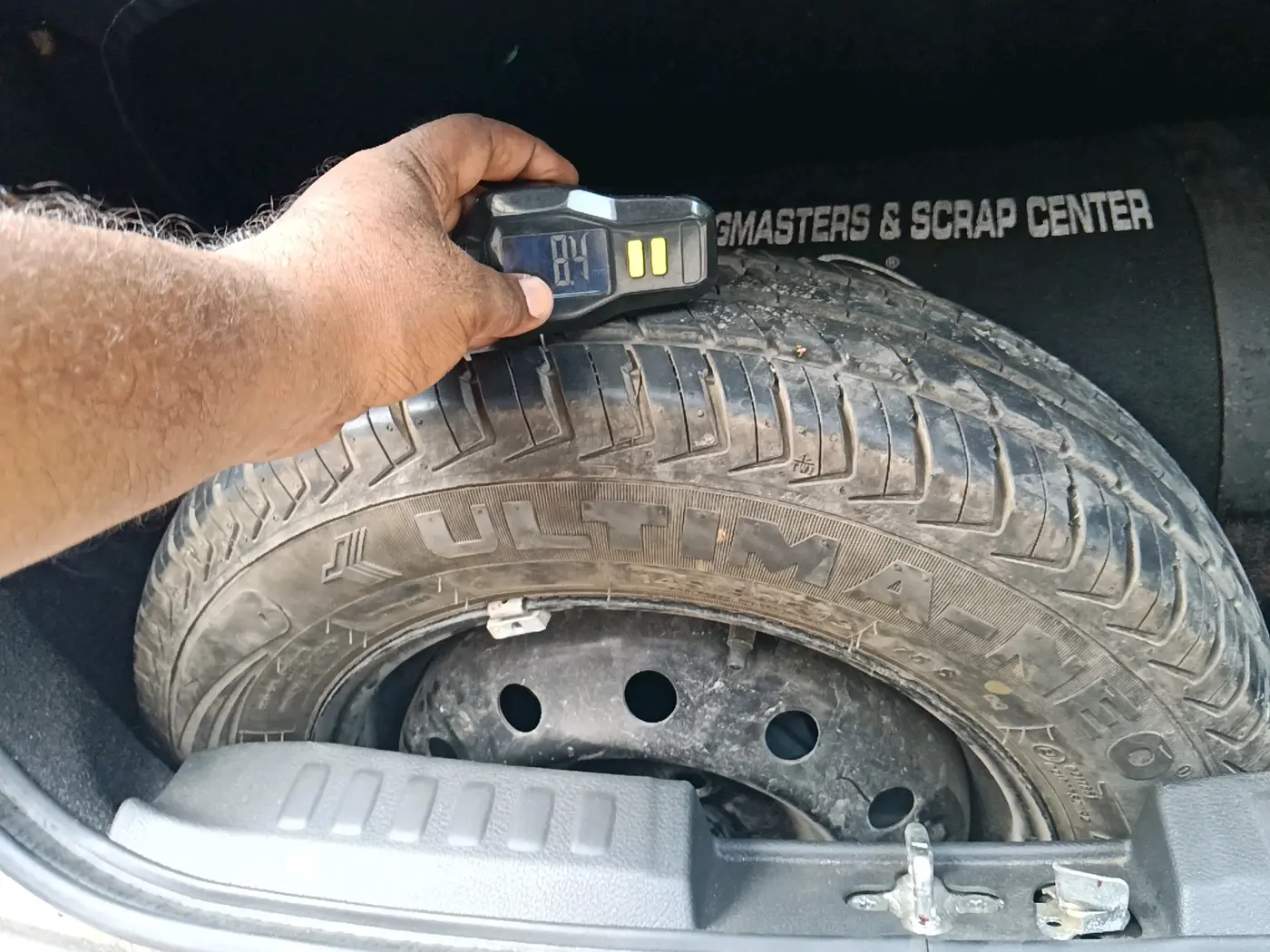 2024 Maruti Alto K10 VXi (O), CNG, Manual, 7,436 km, tyre