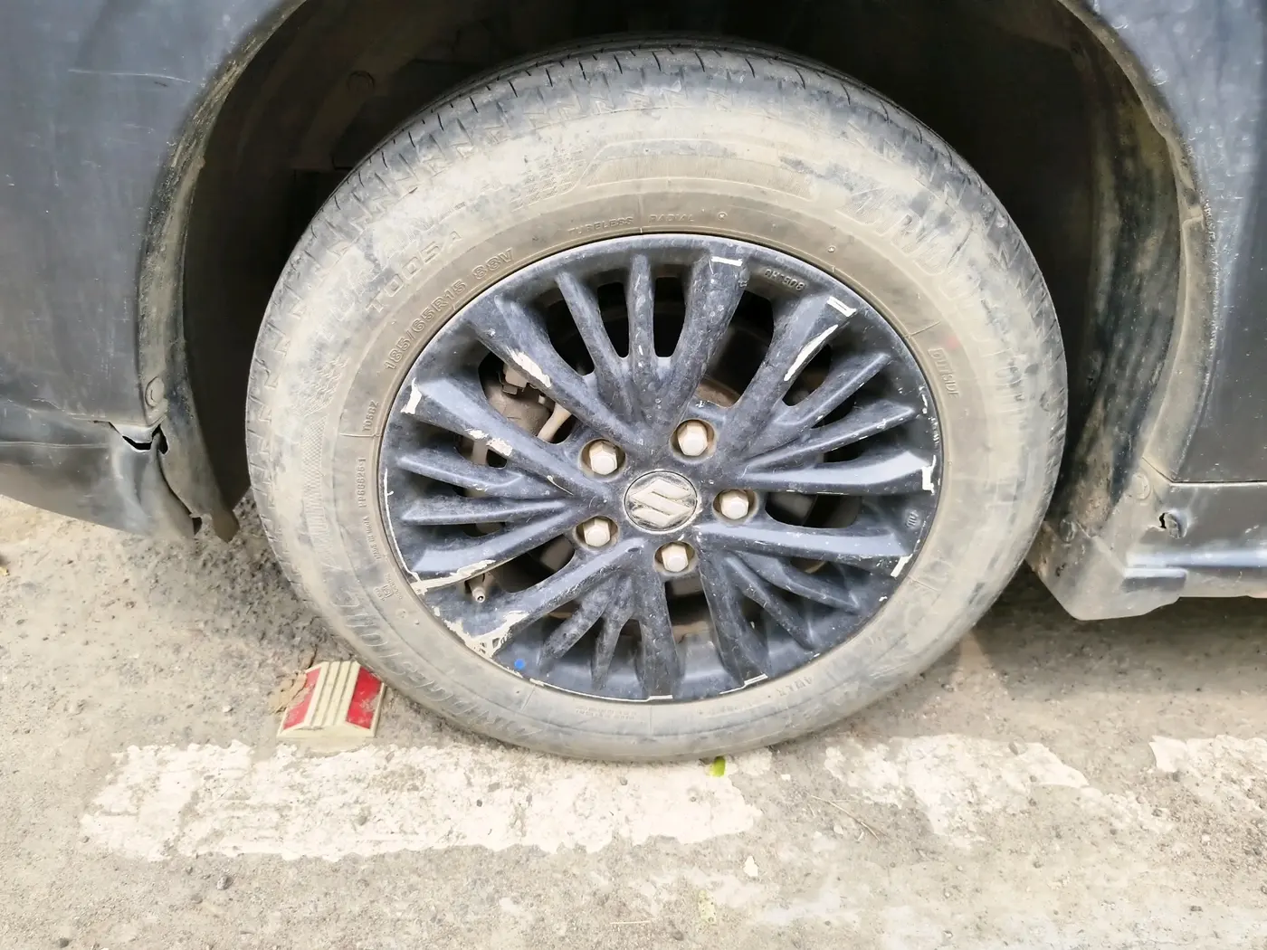 2020 Maruti XL6 ZETA MT, Petrol, Manual, 82,683 km, tyre