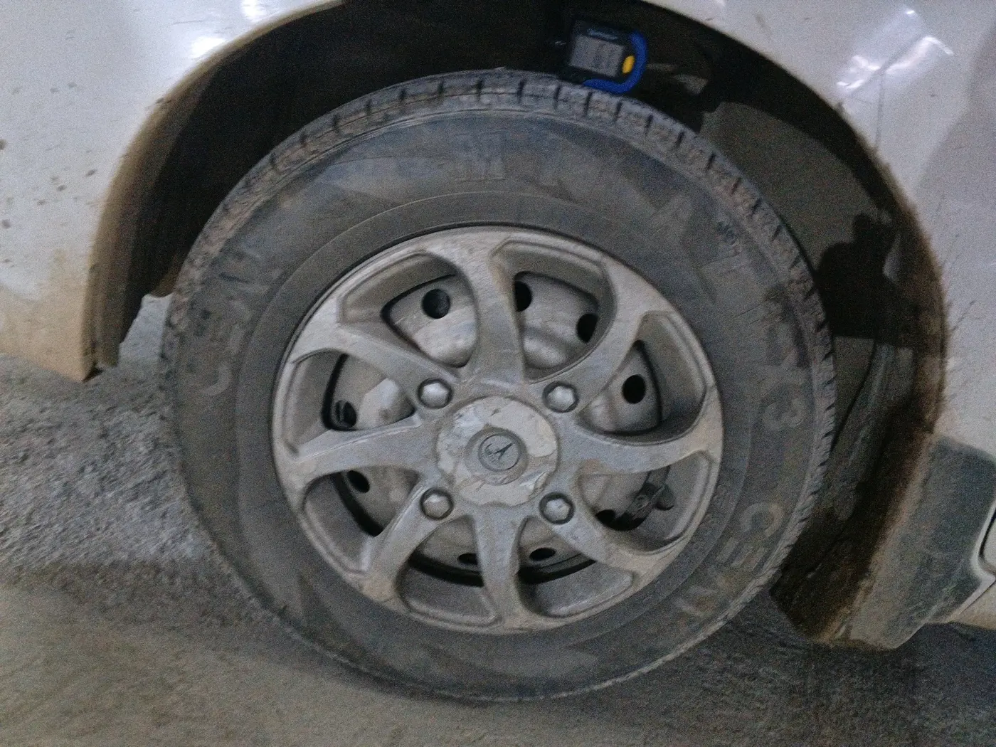 2019 Maruti Celerio VXI CNG, CNG, Manual, 77,210 km, tyre