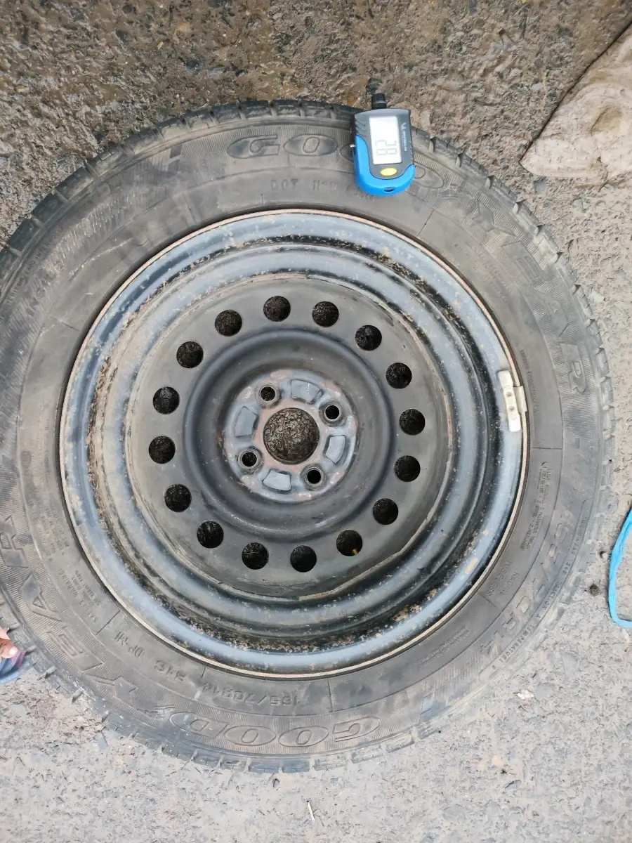 2019 Maruti Celerio VXI CNG, CNG, Manual, 92,808 km, tyre
