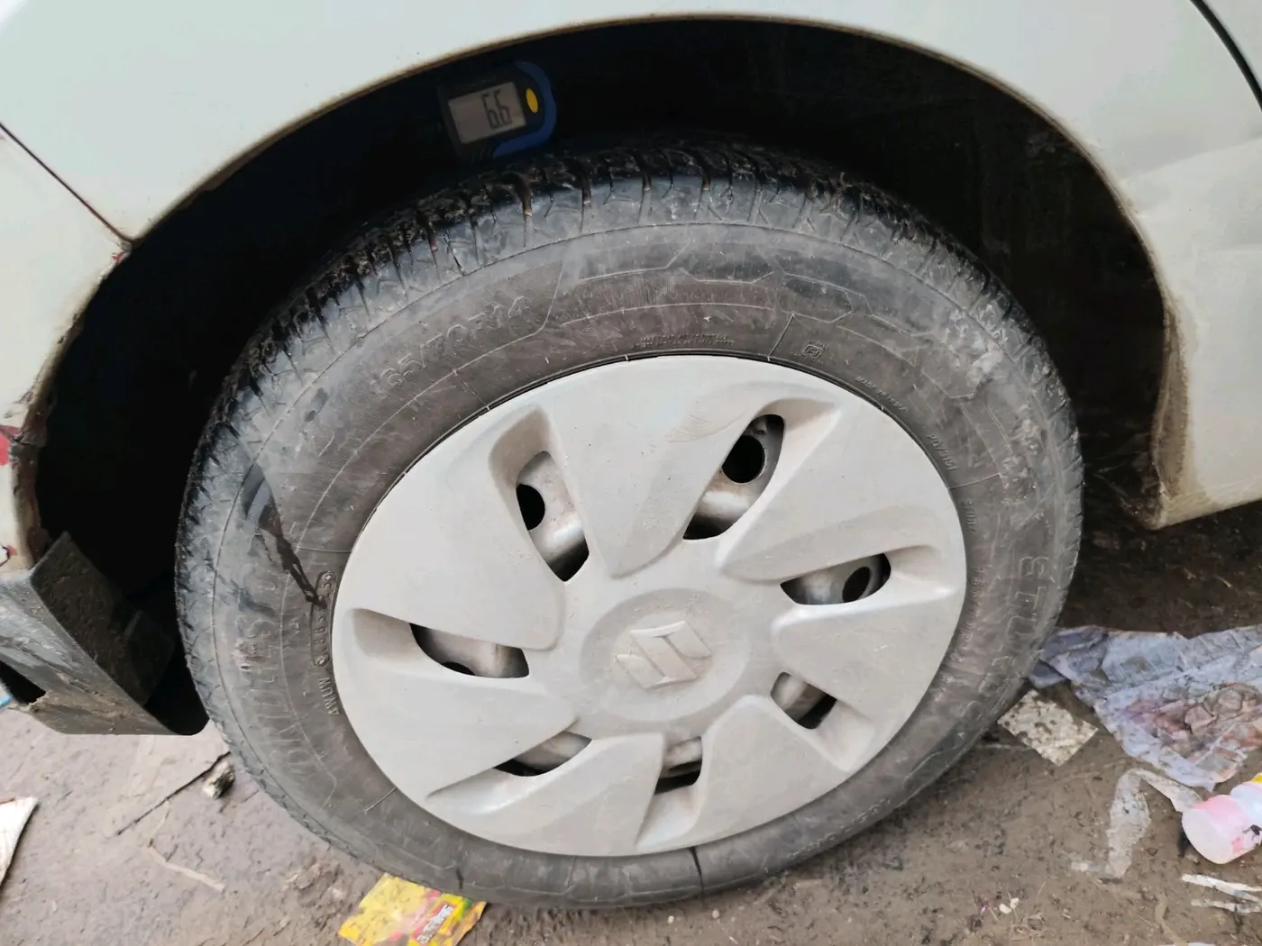 2019 Maruti Celerio VXI CNG, CNG, Manual, 92,808 km, tyre