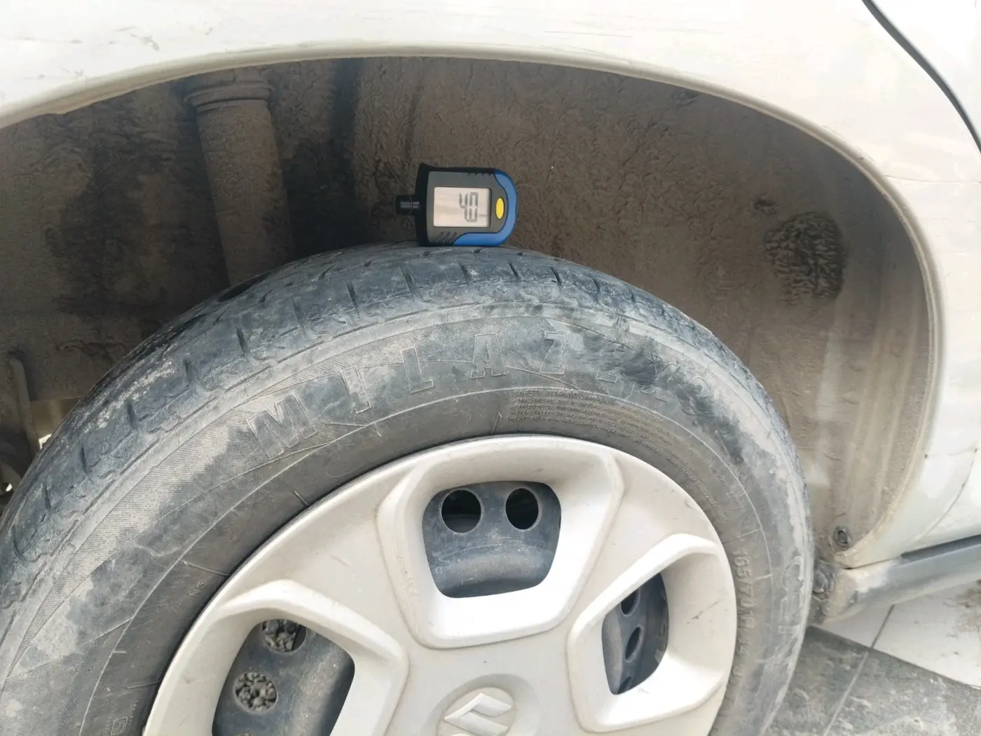 2022 Maruti S PRESSO VXI (O) CNG, CNG, Manual, 1,17,320 km, tyre