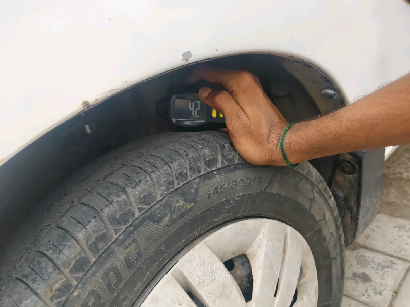 2015 Maruti Alto 800 VXI, Petrol, Manual, 78,348 km, tyre