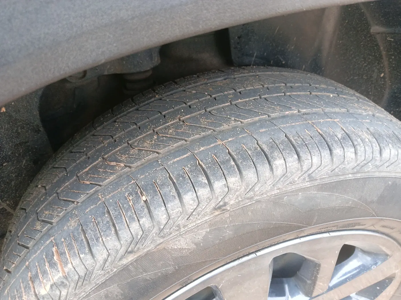 2022 Tata Harrier XZ PLUS 2.0L, Diesel, Manual, 93,414 km, tyre