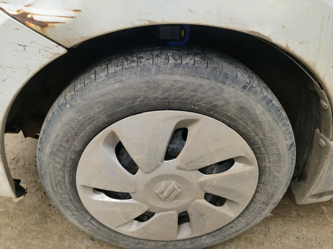 2015 Maruti Celerio VXI AMT, Petrol, Automatic, 90,721 km, tyre