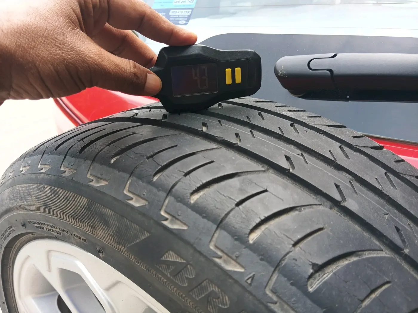2018 Ford Ecosport TITANIUM + 1.5L PETROL AT, Petrol, Automatic, 45,253 km, tyre