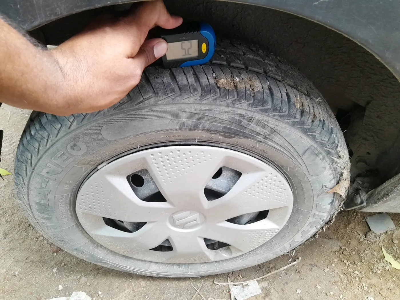 2023 Maruti Alto K10 VXI, Petrol, Manual, 46,126 km, tyre