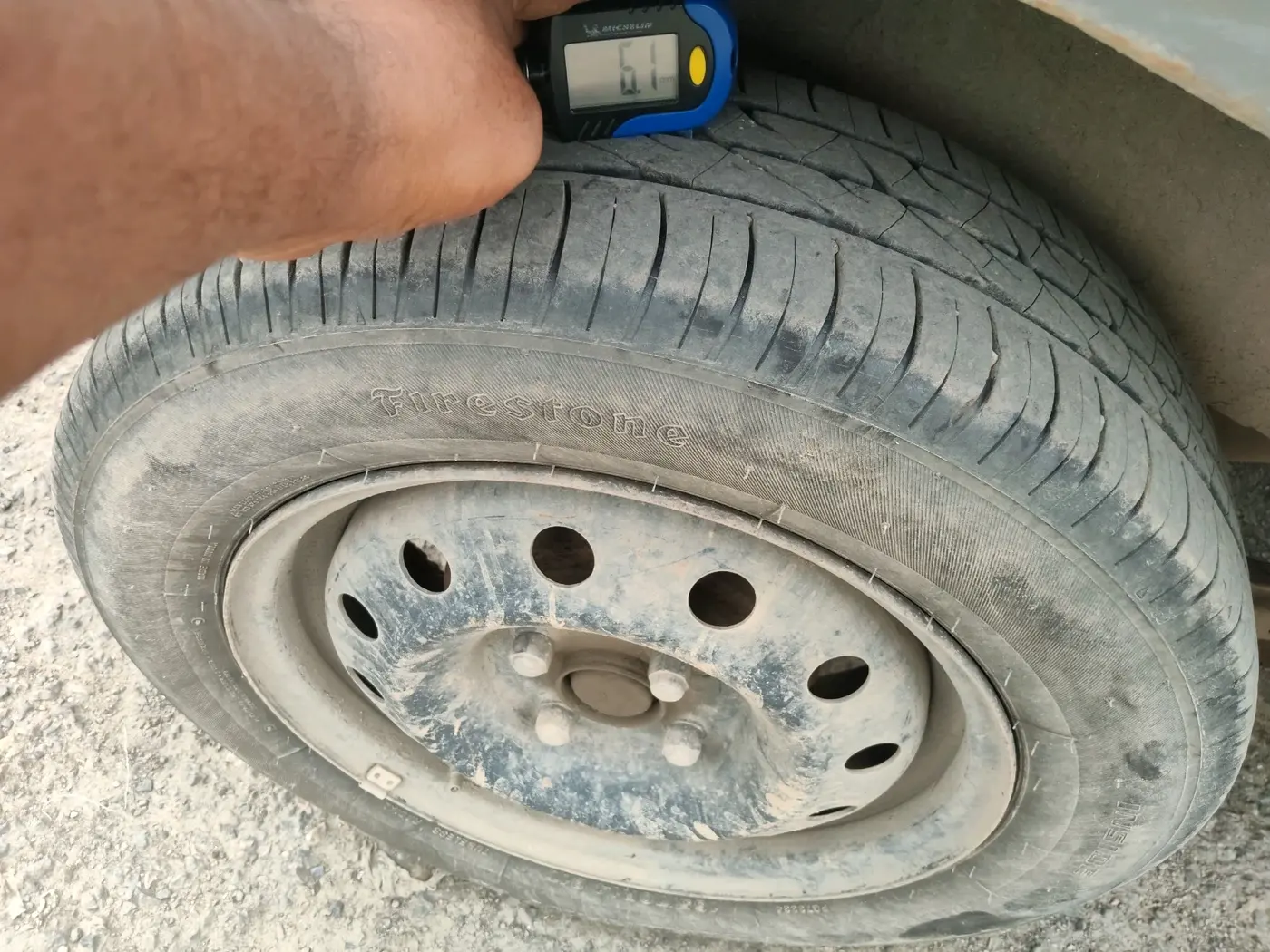 2016 Maruti Wagon R 1.0 LXI CNG, CNG, Manual, 1,70,611 km, tyre