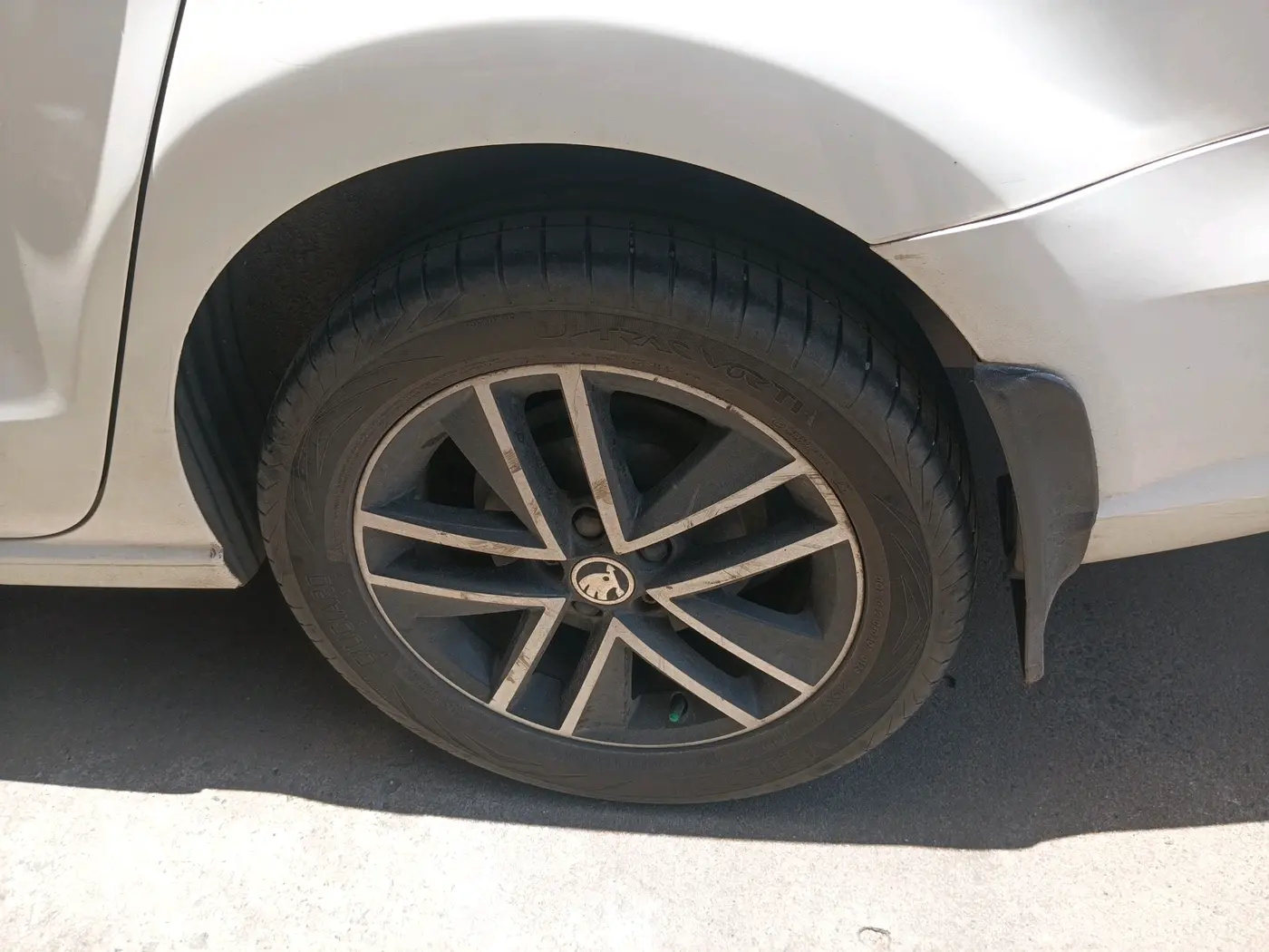 2019 Skoda Rapid STYLE 1.5 TDI AT, Diesel, Automatic, 1,31,283 km, tyre