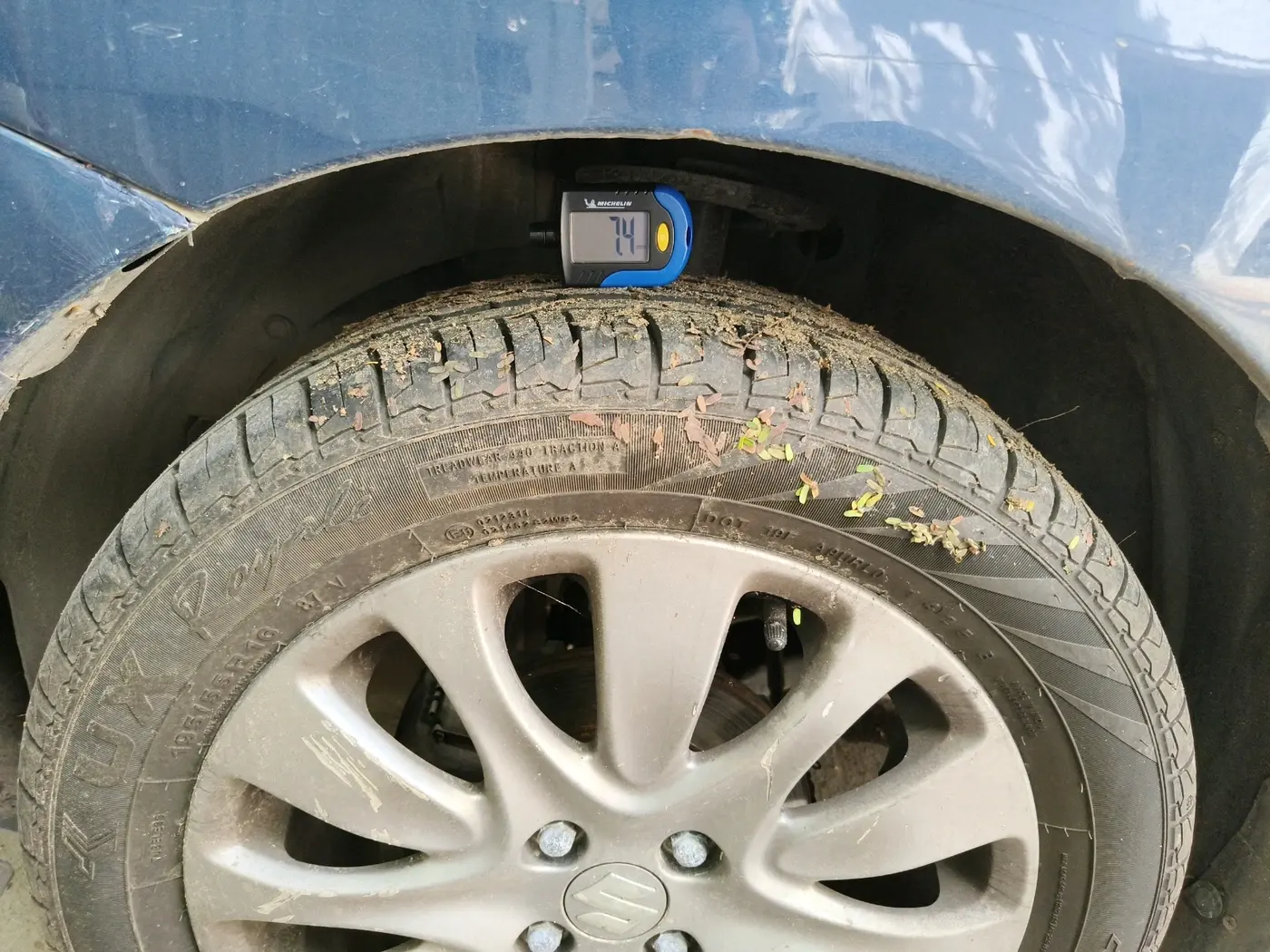 2016 Maruti Baleno ALPHA PETROL 1.2, Petrol, Manual, 73,027 km, tyre