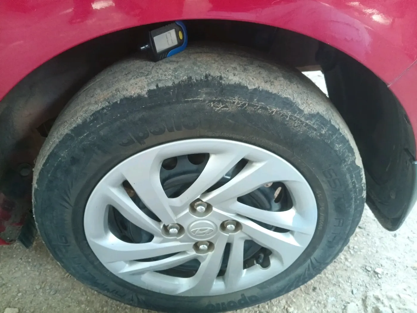 2020 Hyundai AURA S 1.2, Petrol, Manual, 36,773 km, tyre