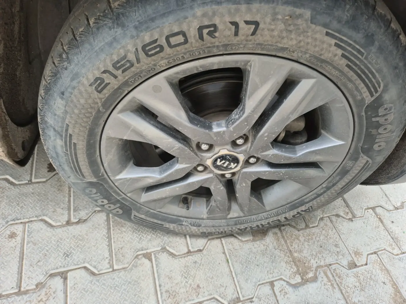 2020 KIA SELTOS HTX 1.5 DIESEL, Diesel, Manual, 1,48,595 km, tyre