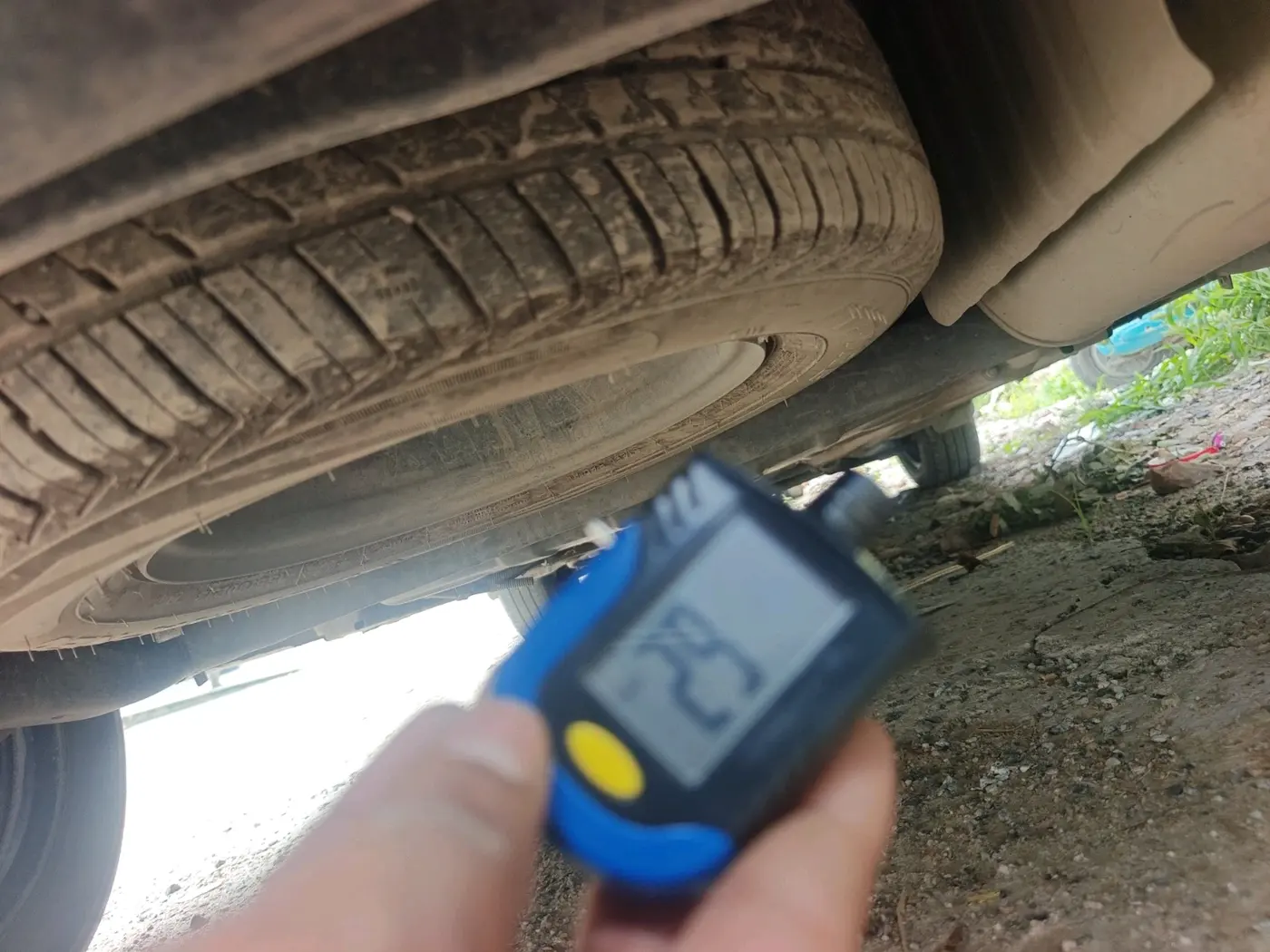 2025 Tata Tiago XM CNG, CNG, Manual, 25,072 km, tyre