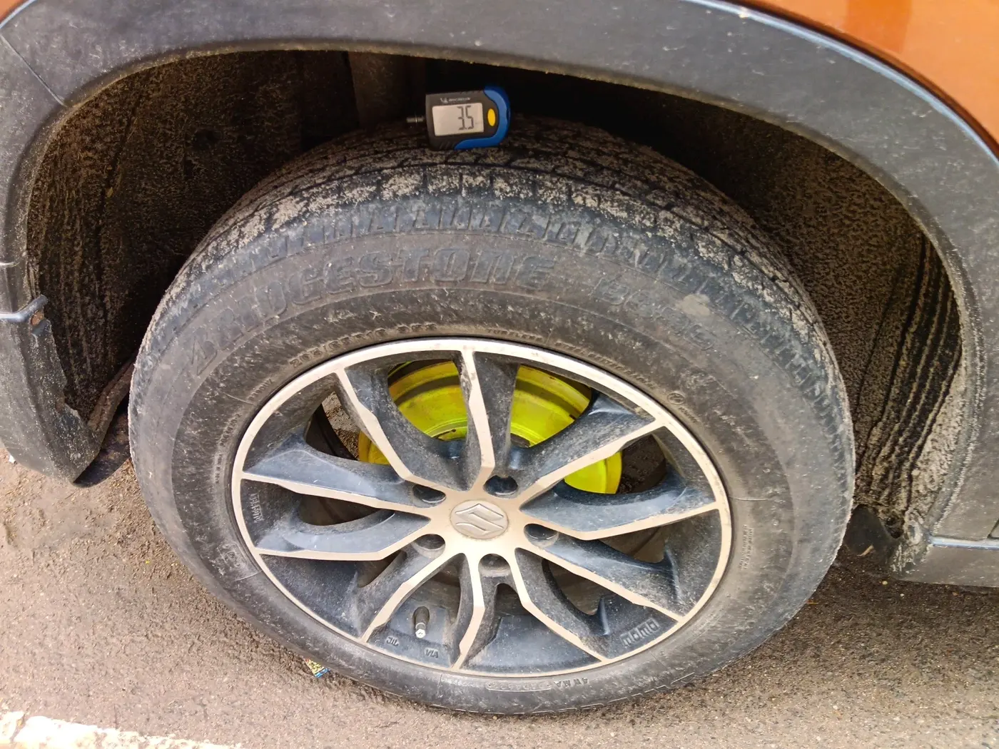 2018 Maruti Vitara Brezza ZDI PLUS, Diesel, Manual, 1,40,347 km, tyre