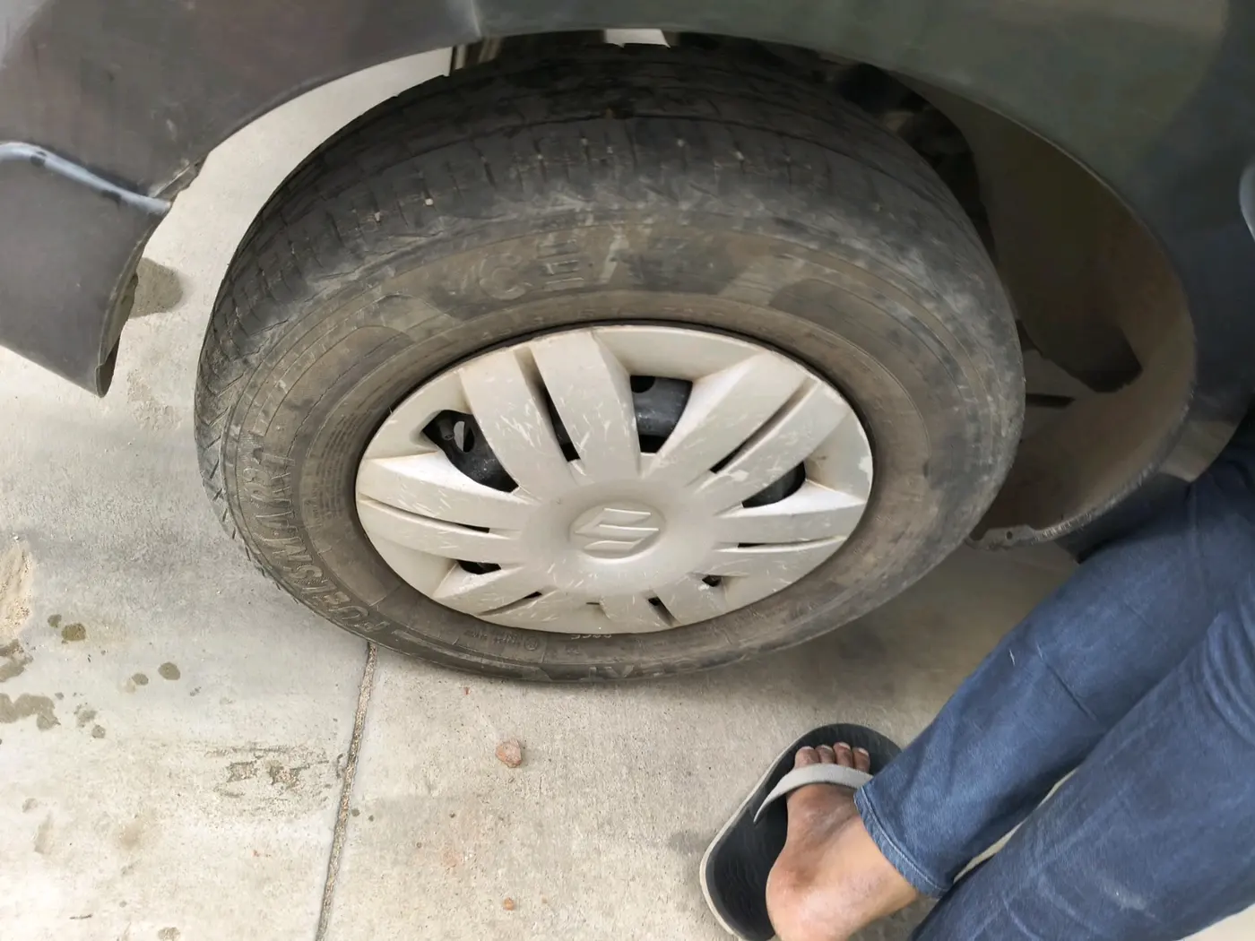 2019 Maruti Alto LXI, Petrol, Manual, 36,614 km, tyre