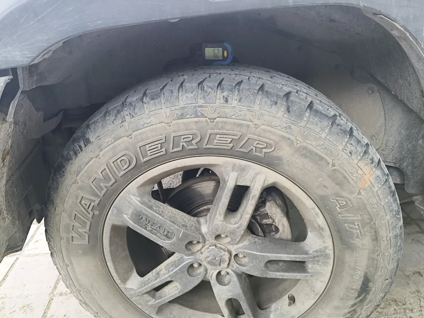 2024 Mahindra Thar LX D HT 2WD MT, Diesel, Manual, 34,436 km, tyre
