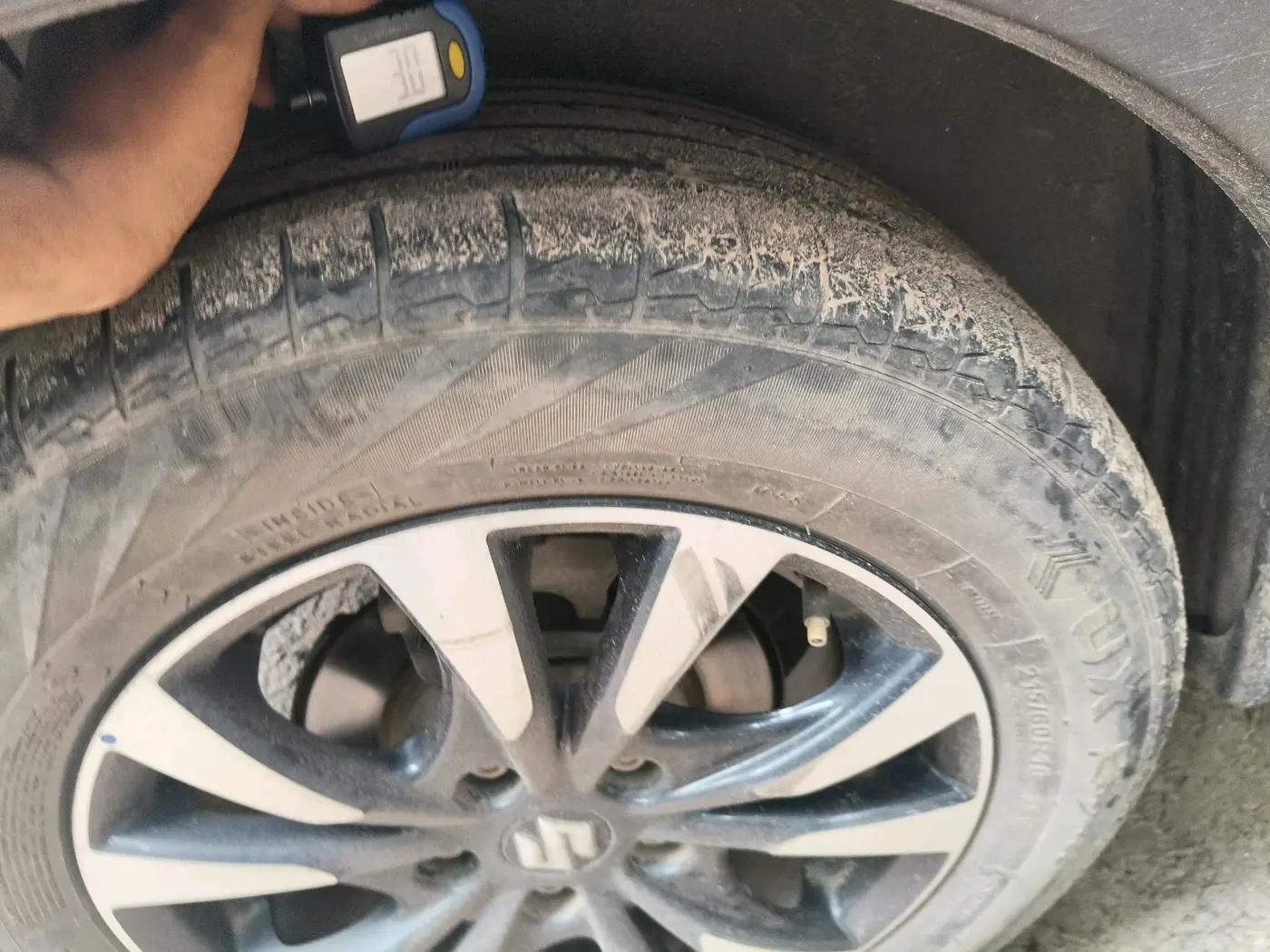 2021 Maruti S Cross SIGMA 1.5, Petrol, Manual, 65,981 km, tyre