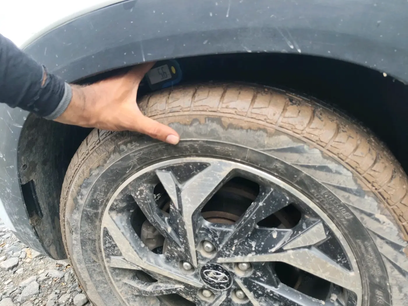 2020 Hyundai Creta SX (O) AT 1.5 DIESEL, Diesel, Automatic, 98,408 km, tyre
