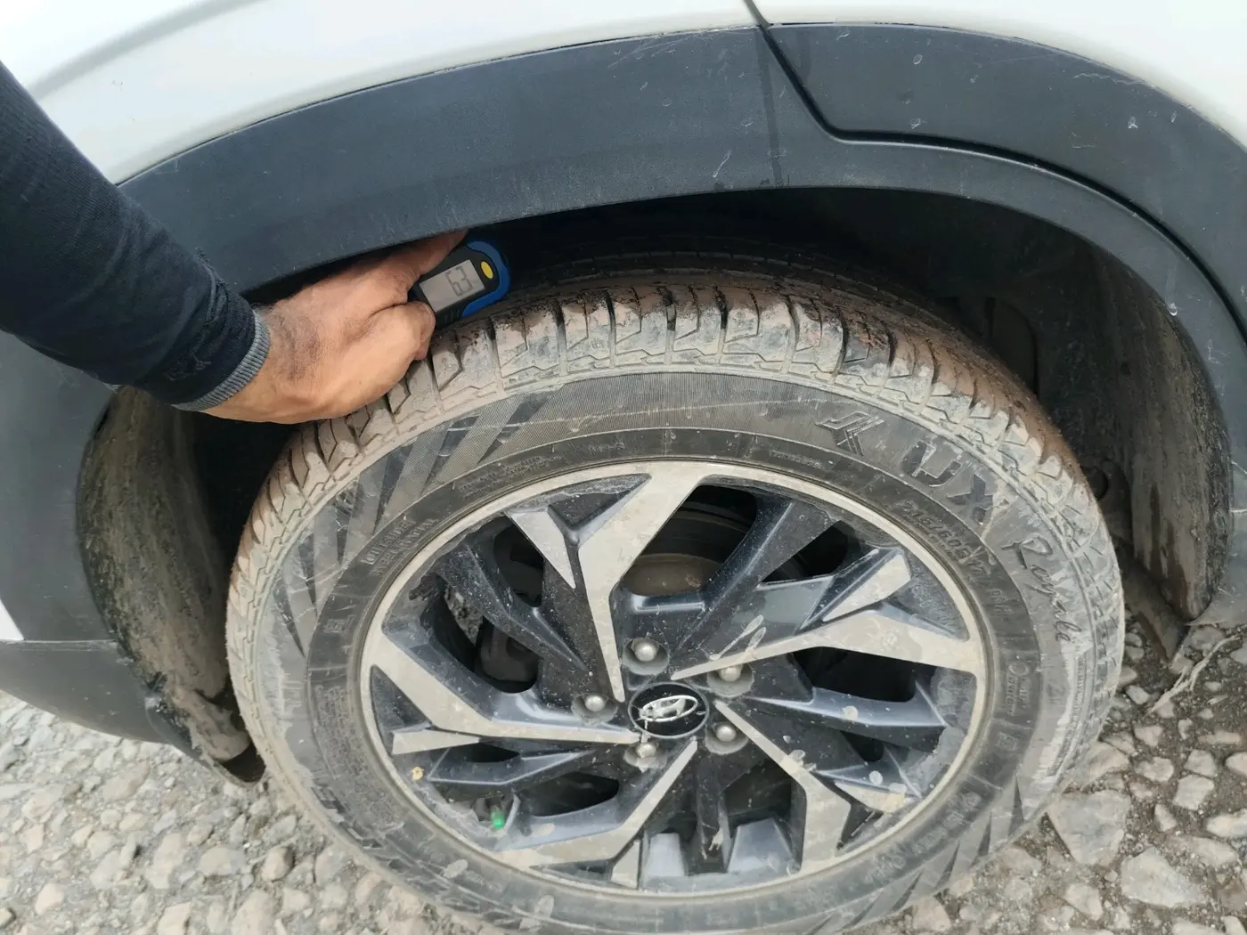 2020 Hyundai Creta SX (O) AT 1.5 DIESEL, Diesel, Automatic, 98,408 km, tyre