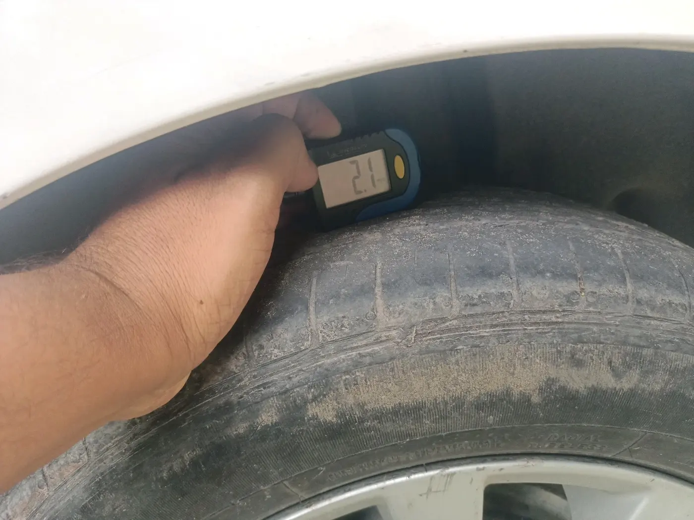 2015 Maruti Ertiga ZDI, Diesel, Manual, 47,441 km, tyre
