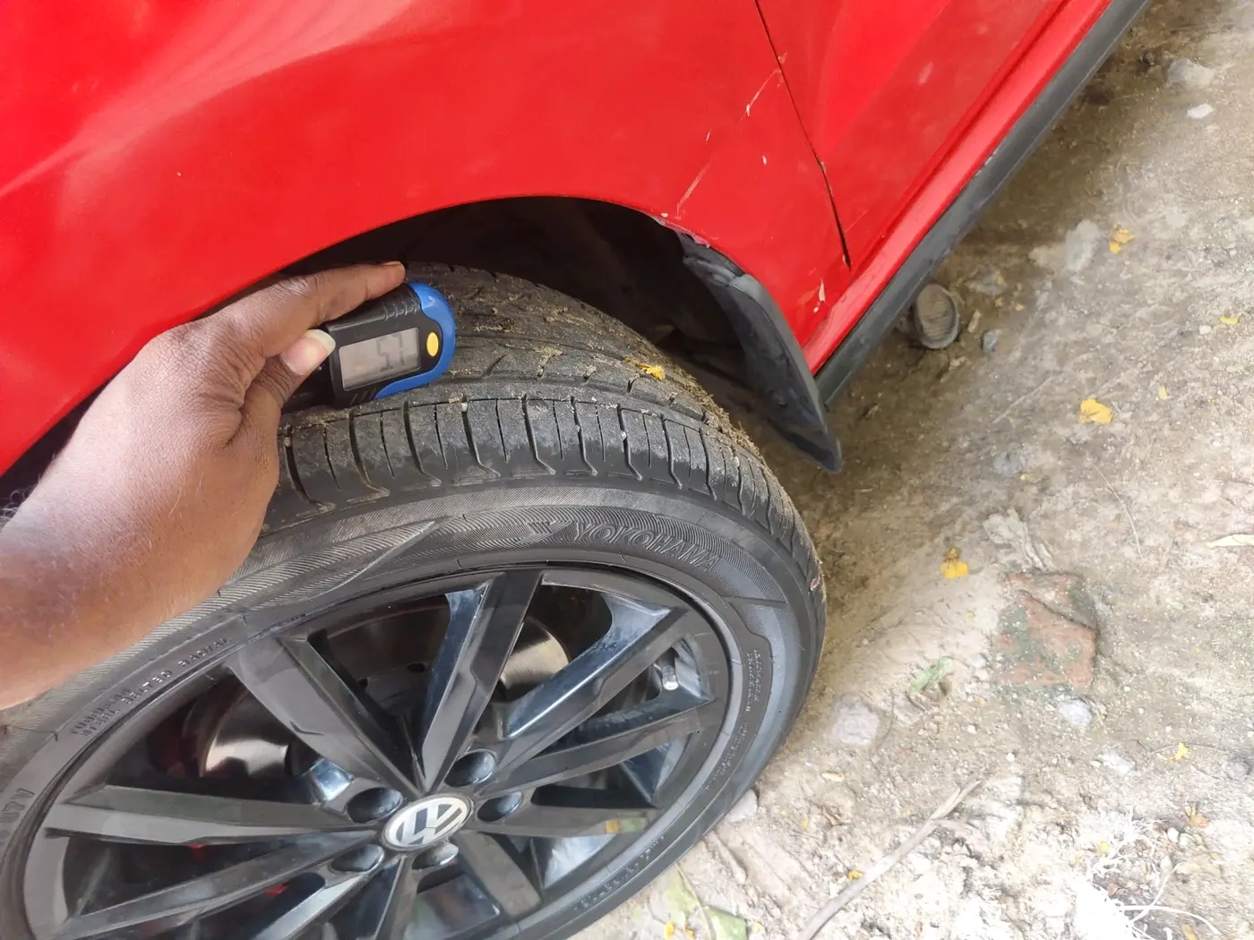 2020 Volkswagen Polo 1.0 GT TSI AT, Petrol, Automatic, 77,890 km, tyre