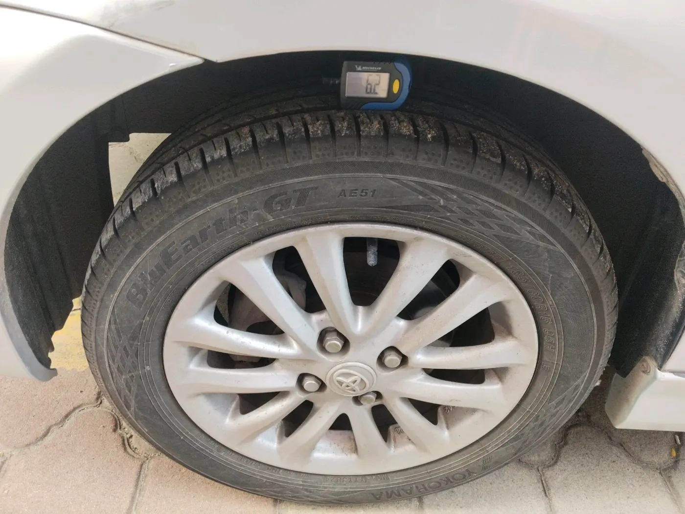 2011 Toyota Etios V, Petrol, Manual, 48,938 km, tyre