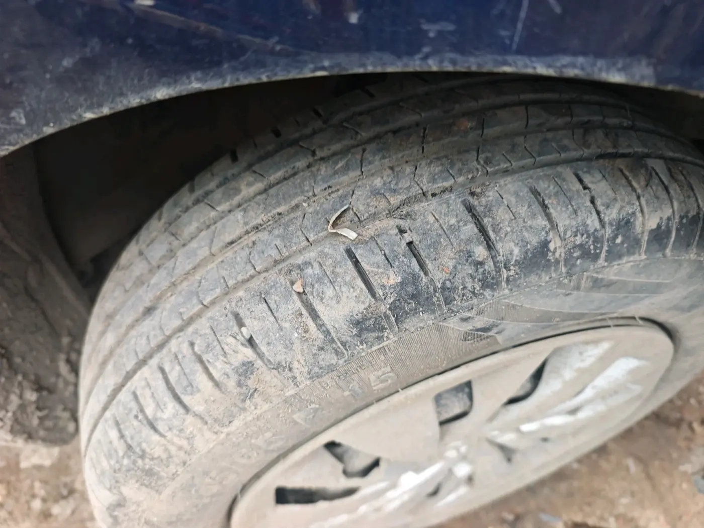 2022 Toyota Glanza S, Petrol, Manual, 33,265 km, tyre