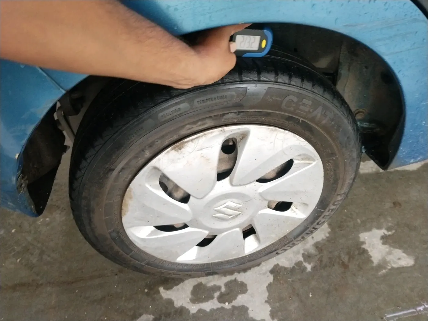 2014 Maruti Celerio VXI, Petrol, Manual, 92,997 km, tyre